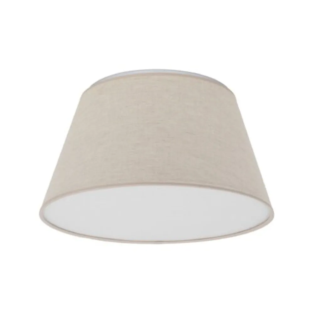 Plafoniere Moderne-Selezionato da Mazzolaluce Plafoniera camera da letto cono in tessuto 38 cm