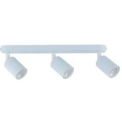 Plafoniere Moderne-Selezionato da Mazzolaluce Plafoniera celeste per cameretta con 3 faretti orientabili