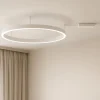 Plafoniere Moderne-Selezionato da Mazzolaluce Plafoniera cerchio 100cm bianco led 60w 3000k dimmerabile