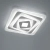 Plafoniere Moderne-Vivida International Plafoniera cleo vivida bianca moderna led 48w 3000k 4000k quadrata