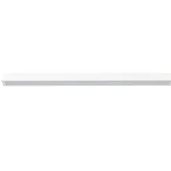 Plafoniere Moderne-Selezionato da Mazzolaluce Plafoniera 122 cm bianca design sottile moderna led 22w 3000k