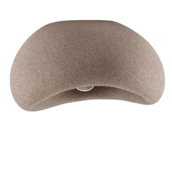 Plafoniere Moderne-Selezionato da Mazzolaluce Plafoniera 40cm da soffitto design wabi sabi marrone japandi