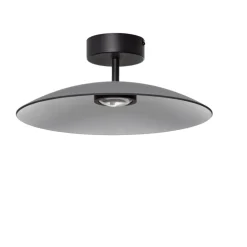 Plafoniere Moderne-Selezionato da Mazzolaluce Plafoniera 40cm piatto vetro fume led 3000k per cucina