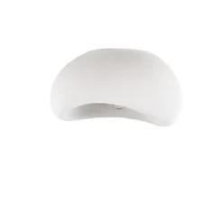 Plafoniere Moderne-Selezionato da Mazzolaluce Plafoniera 50cm stile wabi sabi design japandi bianca