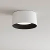 Plafoniere Moderne-Selezionato da Mazzolaluce Plafoniera cono bianco nero per cucina moderna led 24w 3000k