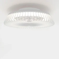 Ventilatori Da Soffitto-Selezionato da Mazzolaluce Plafoniera con ventilatore bianco da soffitto silenzioso con telecomando