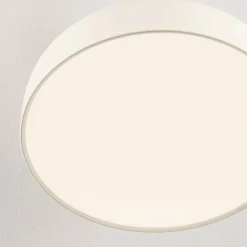 Plafoniere Moderne-Selezionato da Mazzolaluce Plafoniera crema per cucina moderna 40cm led 27w dimmerabile 3000k