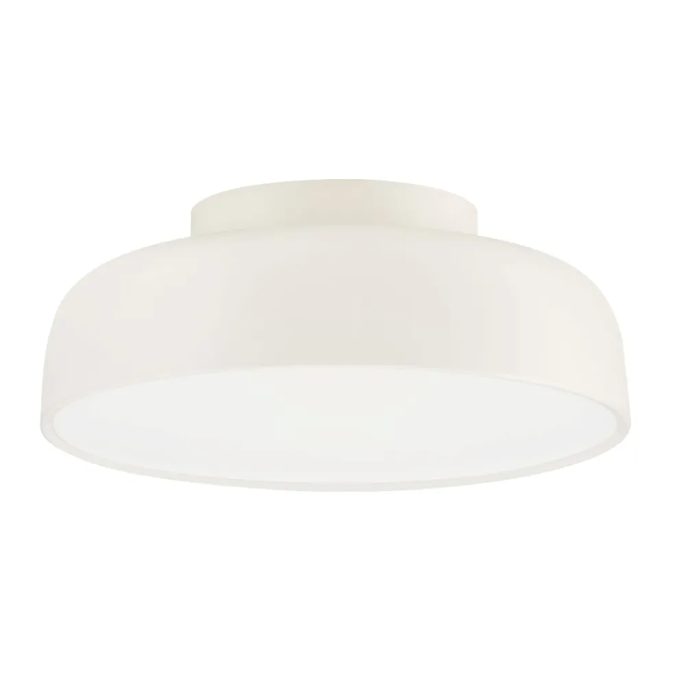 Plafoniere Moderne-Selezionato da Mazzolaluce Plafoniera crema per cucina moderna 40cm led 27w dimmerabile 3000k