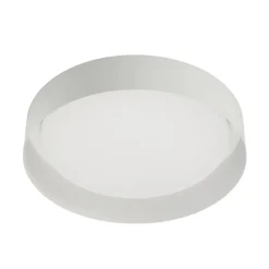 Plafoniere Moderne-Linea Light Plafoniera crew-2 led 17w 3000k bianca