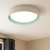 Plafoniere Moderne-Linea Light Plafoniera crew 2 led 17w 3000k sabbia verde