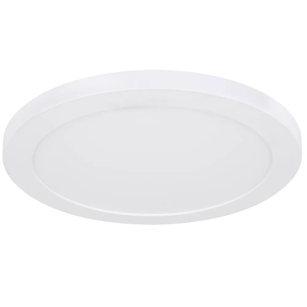 Plafoniere Moderne-Selezionato da Mazzolaluce Plafoniera cucina bianca rotonda tricolor led 24w