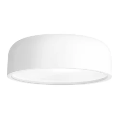 Plafoniere Moderne-Selezionato da Mazzolaluce Plafoniera cupola bianca moderna da soffitto per cucina