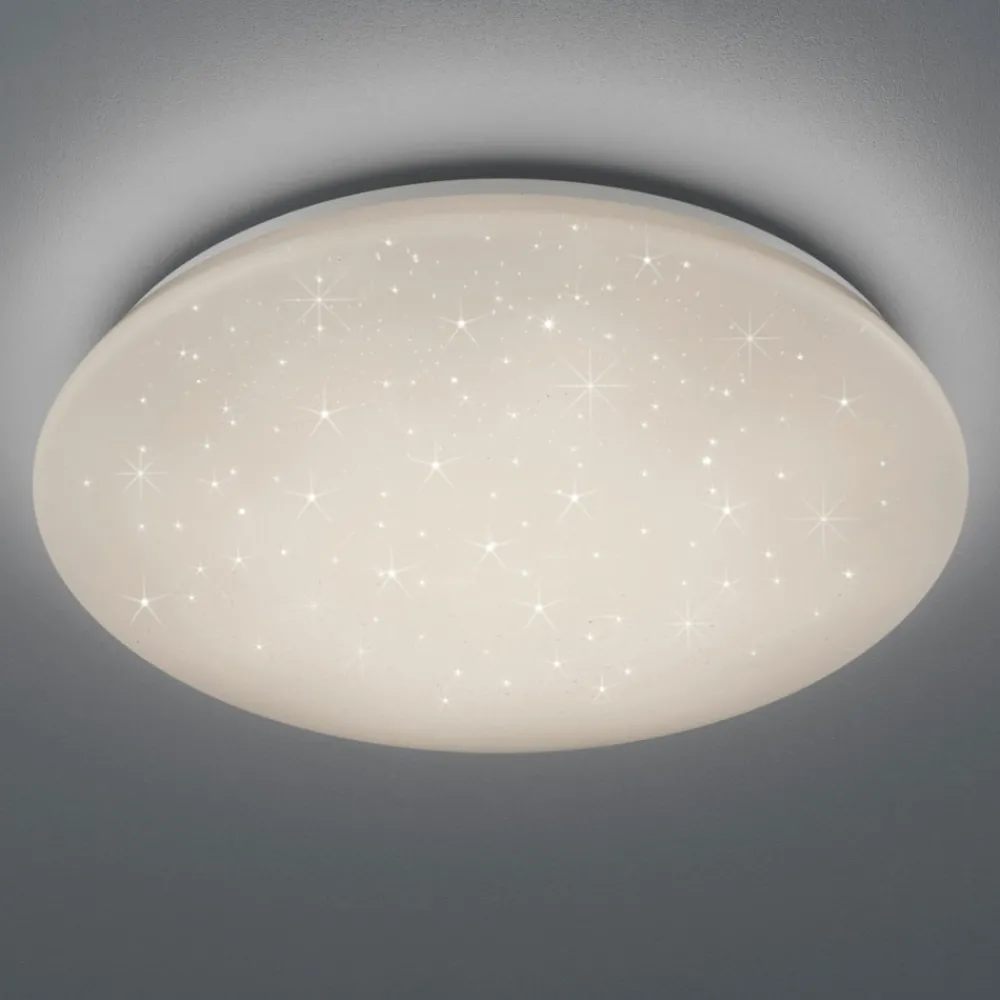 Plafoniere Bagno-Selezionato da Mazzolaluce Plafoniera da bagno moderna led 4000k ip44 effetto stelle