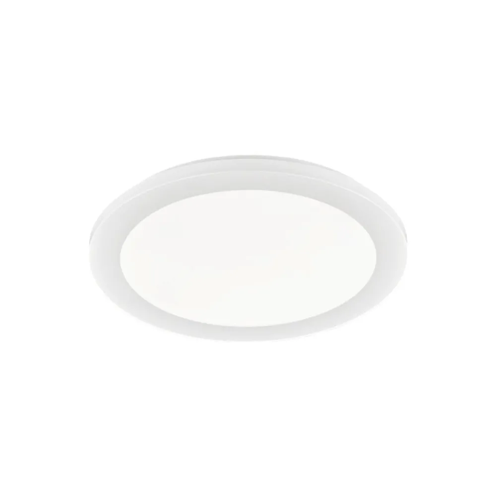 Plafoniere Bagno-Selezionato da Mazzolaluce Plafoniera da bagno rotonda bianca led 15w 3000k ip44