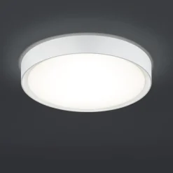 Plafoniere Bagno-Selezionato da Mazzolaluce Plafoniera da bagno rotonda bianca led 3000k 18w