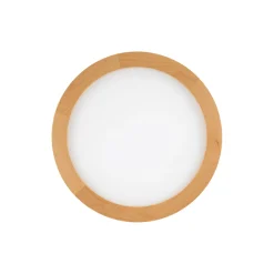 Plafoniere Bagno-Selezionato da Mazzolaluce Plafoniera da bagno scandinava di legno led 24w cct ip54