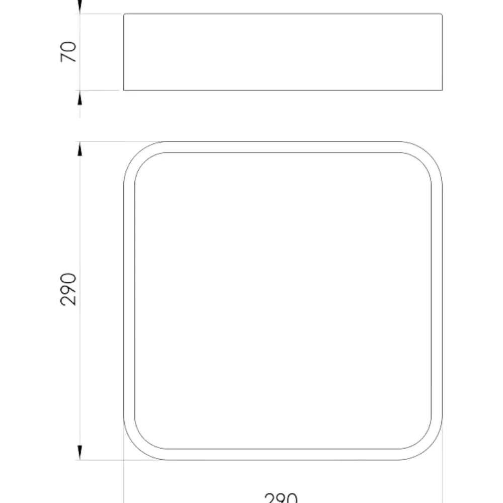 Plafoniere Bagno-Eglo Plafoniera da bagno 16w 3000k quadrata cromo manilva