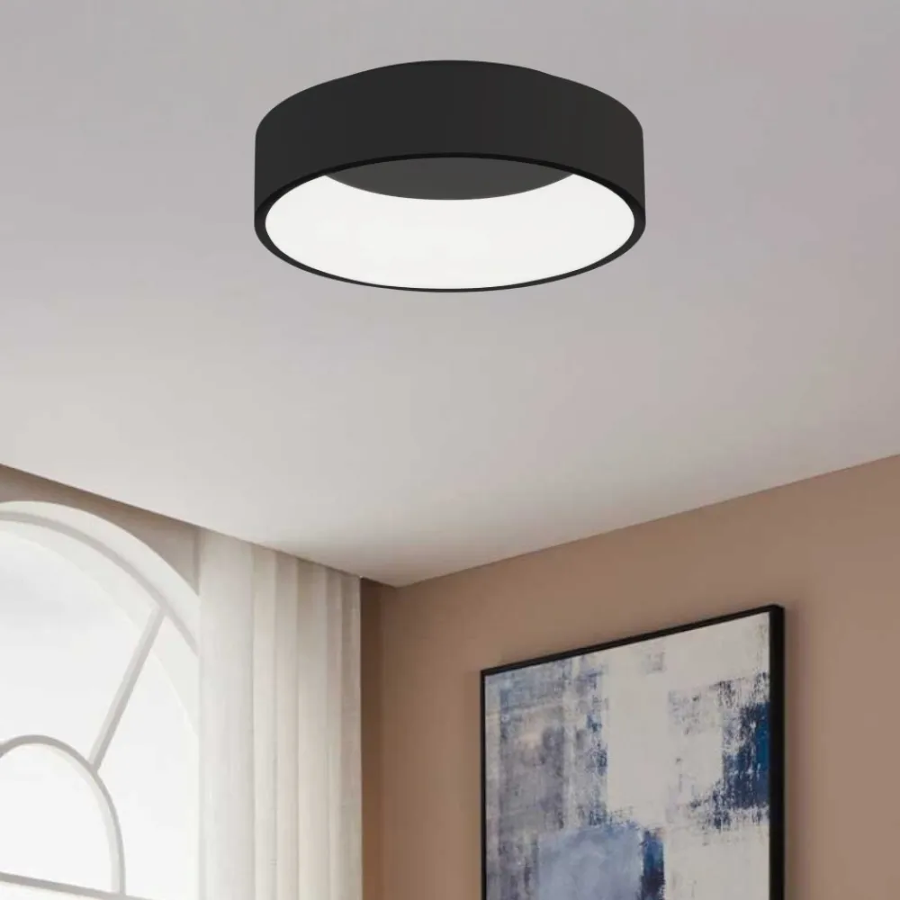 Plafoniere Moderne-Selezionato da Mazzolaluce Plafoniera da cucina 45cm circolare led 27w 3200k