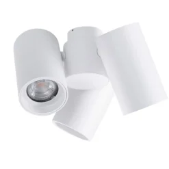 Plafoniere Moderne-Selezionato da Mazzolaluce Plafoniera da cucina con 3 luci orientabili