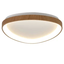 Plafoniere Moderne-Selezionato da Mazzolaluce Plafoniera da cucina effetto legno led 2700k a 5000k con telecomando