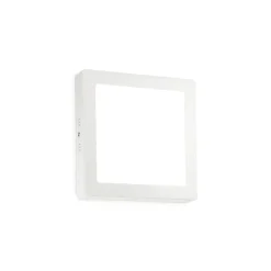 Plafoniere Moderne-Ideal Lux Plafoniera da cucina led 3000k quadrata universal pl d22 square