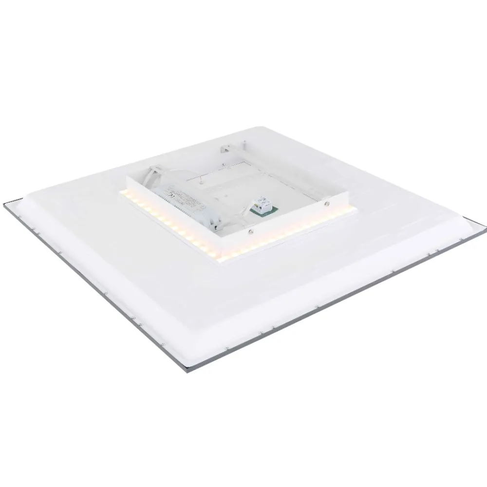 Plafoniere Moderne-Selezionato da Mazzolaluce Plafoniera da cucina led 36w 3000k 60x60 quadrata antracite