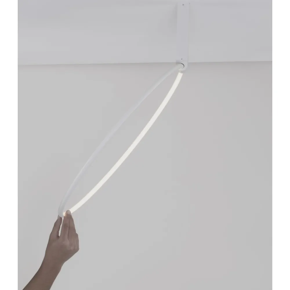 Plafoniere Moderne-Selezionato da Mazzolaluce Plafoniera da cucina moderna led 3000k cerchi orientabili