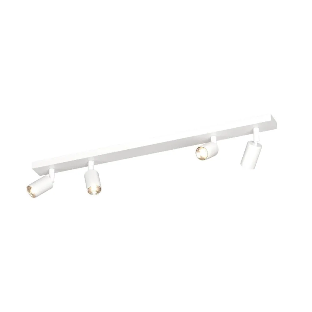 Plafoniere Moderne-Top Light Plafoniera da cucina moderna 4 luci orientabili bianca toplight