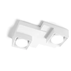 Plafoniere Moderne-Sforzin Illuminazione Plafoniera da cucina moderna in gesso sforzin sibari