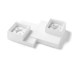 Plafoniere Moderne-Sforzin Illuminazione Plafoniera da cucina moderna in gesso sforzin sibari