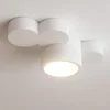 Plafoniere Moderne-Sforzin Illuminazione Plafoniera da cucina moderna bianca chio sforzin