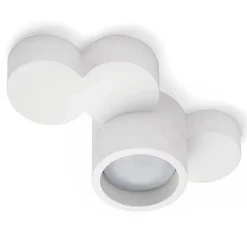 Plafoniere Moderne-Sforzin Illuminazione Plafoniera da cucina moderna bianca chio sforzin