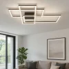 Plafoniere Moderne-Selezionato da Mazzolaluce Plafoniera da cucina nera led 55w 3000k dimmerabile
