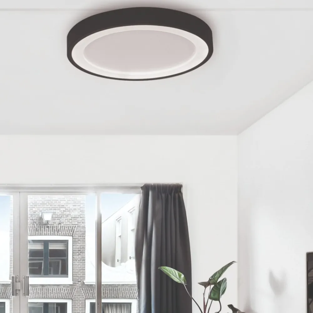 Plafoniere Moderne-Selezionato da Mazzolaluce Plafoniera da cucina rotonda led 30w 3000k 45cm minimal
