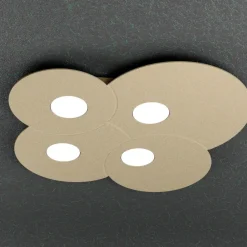Plafoniere Moderne-Top Light Plafoniera da cucina sabbia design moderna toplight cloud
