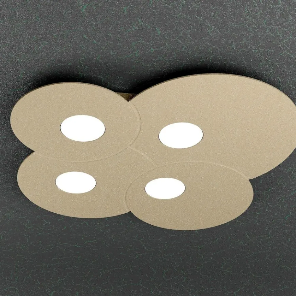 Plafoniere Moderne-Top Light Plafoniera da cucina sabbia design moderna toplight cloud