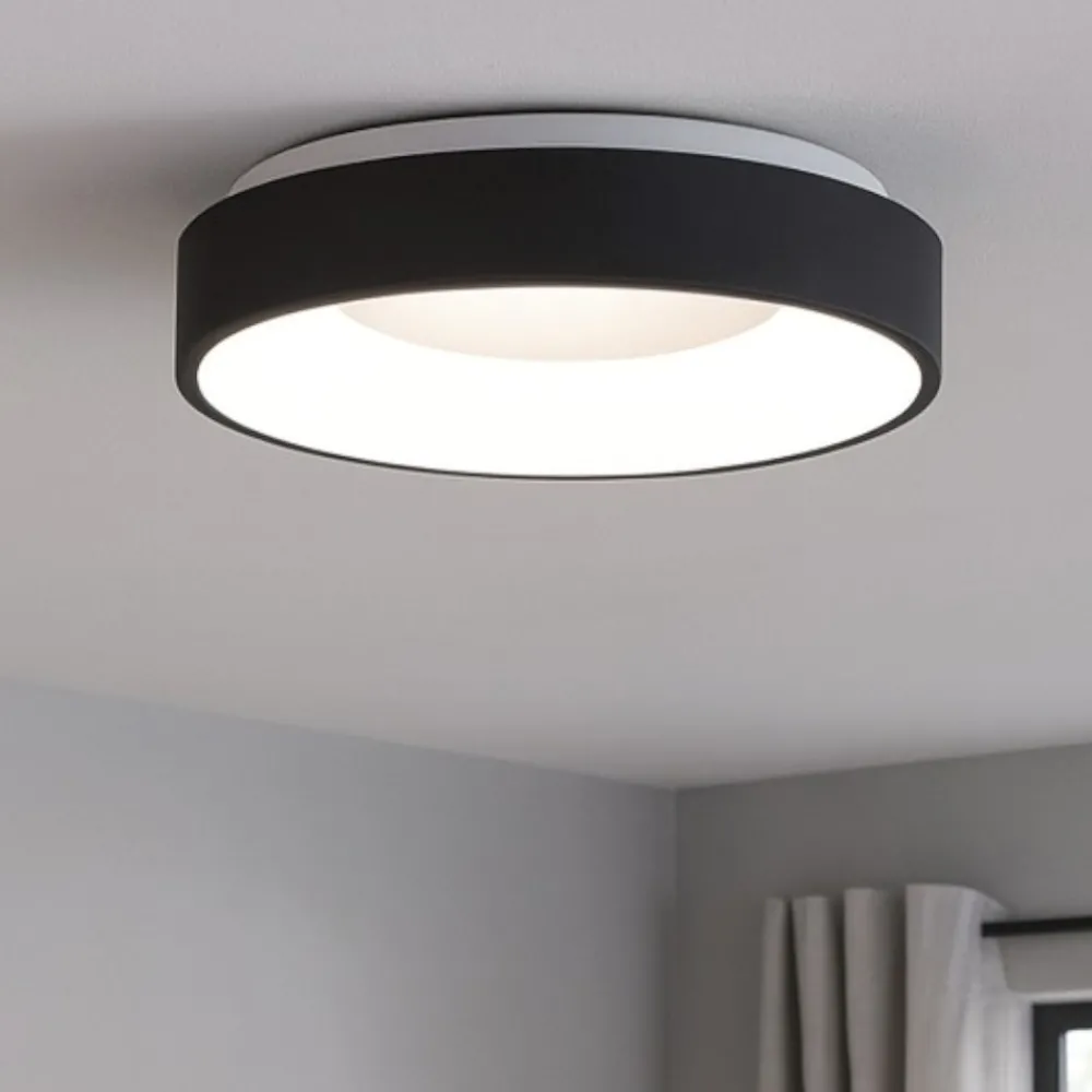 Plafoniere Moderne-Selezionato da Mazzolaluce Plafoniera da cucina tonda moderna led 30w dimmerabile 3000k