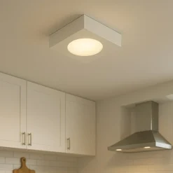Plafoniere Moderne-Selezionato da Mazzolaluce Plafoniera da cucina trapezoidale moderna