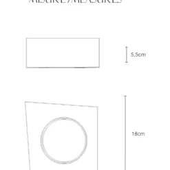 Plafoniere Moderne-Selezionato da Mazzolaluce Plafoniera da cucina trapezoidale moderna