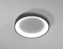 Plafoniere Moderne-Vivida International Plafoniera da cucina 48w 3000k 4000k vivida lifering bronzo rotonda dimmerabile