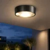 Plafoniere Da Esterno-Perenz Illuminazione Plafoniera da esterno antracite led 3000k ip65 perenz fanale