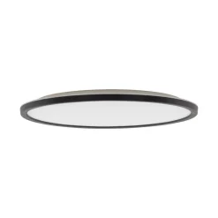 Plafoniere Da Esterno-Selezionato da Mazzolaluce Plafoniera da esterno 50cm rotonda led 45w cct nera ip54