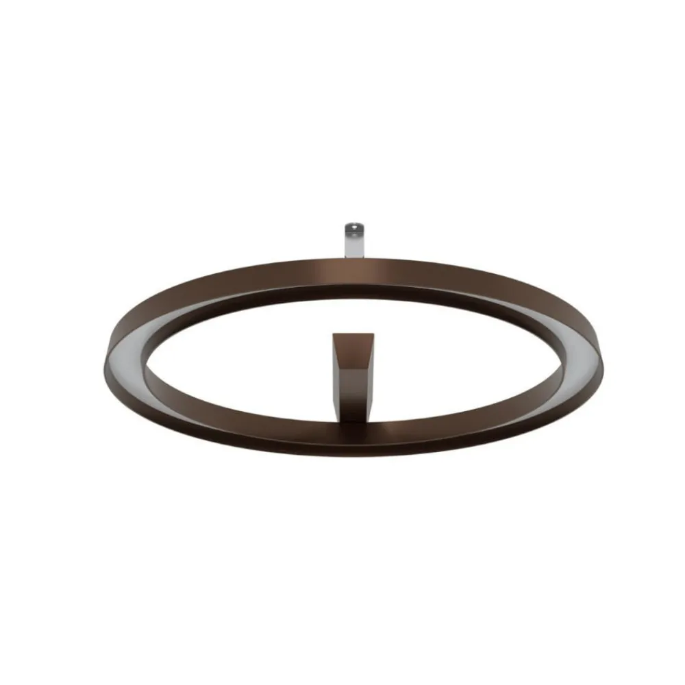 Plafoniere Da Esterno-Linea Light Plafoniera da esterno marrone led 3000k lira ip65