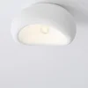 Plafoniere Moderne-Selezionato da Mazzolaluce Plafoniera dal design moderno bianca 40cm per cucina