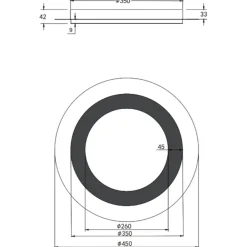 Plafoniere Moderne-Selezionato da Mazzolaluce Plafoniera da soffitto con telecomando moderna nero oro led 2700k a 6500k