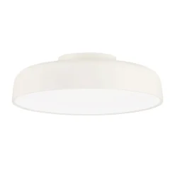 Plafoniere Moderne-Selezionato da Mazzolaluce Plafoniera da soffitto crema 50 cm rotonda led 36w 3000k dimmerabile per soggiorno