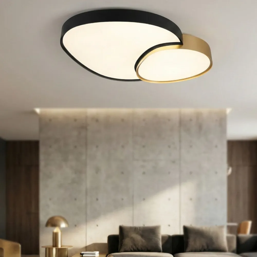 Plafoniere Moderne-Selezionato da Mazzolaluce Plafoniera da soffitto led 2700k a 6500k
