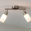 Plafoniere Moderne-Selezionato da Mazzolaluce Plafoniera da soffitto 2 luci led orientabili