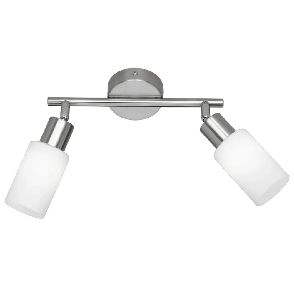 Plafoniere Moderne-Selezionato da Mazzolaluce Plafoniera da soffitto 2 luci led orientabili