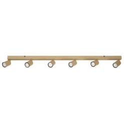 Plafoniere Moderne-Selezionato da Mazzolaluce Plafoniera da soffitto moderna sabbia con faretti orientabili per soggiorno sala da pranzo